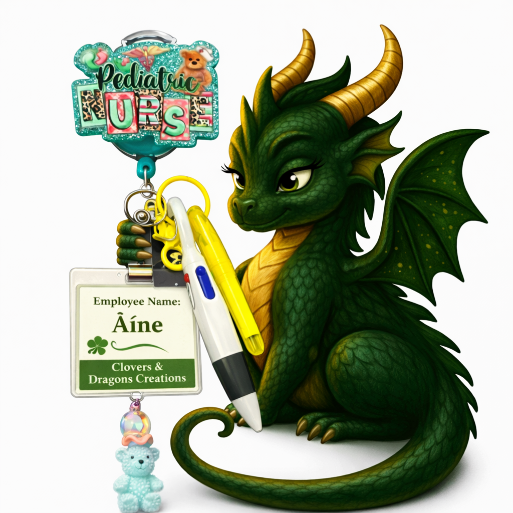 $21 Live Claim Nurse Badge Reel