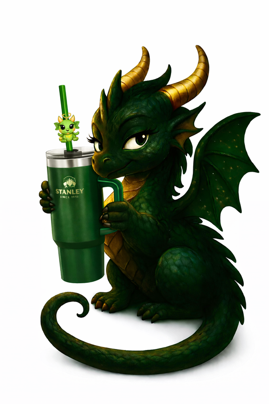 $9 Live Claim Fancy Straw Charm