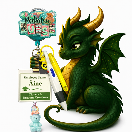 $21 Live Claim Nurse Badge Reel